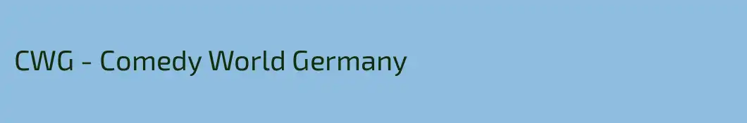 CWG - Comedy World Germany